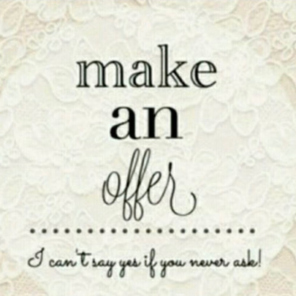 Willing to consider all reasonable offers!!!